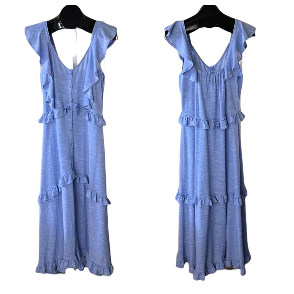 Emelia boho button front  dress